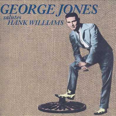 Allmusic album Review : George Jones Salutes Hank Williams was recorded at Mercury Records, toward the beginning of Jones career. At this stage, George still sounded similar to Hank Williams, but he had begun to incorporate much of Williams vocal techniques into a distinctive vocal style of his own. If Jones had recorded these songs while still at Starday, they wouldnt be as exciting as they are now -- since he had moved beyond mimicking into his own style, hes able to invest Williams songs with grit and passion, instead of just copying Hank. Its an affectionate, entertaining tribute, featuring some of the greatest songs ("Cold Cold Heart," "Hey Good Lookin," "Half As Much," "Jambalaya," "Why Dont You Love Me," "Honky Tonkin," "Settin the Woods on Fire") in country music. (The 1984 reissue is slightly shorter than the original issue and features liner notes by Elvis Costello).