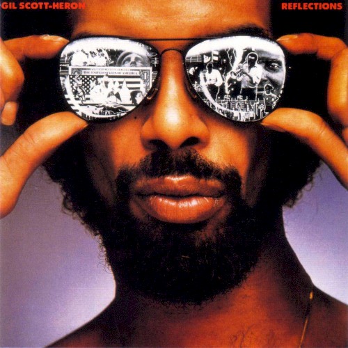 Allmusic album Review : Although a major across-the-board hit always eluded the poet, singer, and activist Gil Scott-Heron, this album does contain one of his best-known songs. "B-Movie," an extended attack on Ronald "Ray-gun," unleashes 12 minutes of vitriol about the then recently elected president. Beginning with the declaration "Mandate, my ass," its a laundry list of fears about Reagan, fantasizing that his election meant "were all actors" in some surreal film. Delivered over a taut funk groove, parts of it are still funny. Elsewhere, Scott-Heron takes an early stab at endorsing firearm control on "Gun"; slows things down for "Morning Thoughts"; and explores reggaes rhythms and revolutionary power on "Storm Music," a direction hed pursue more fully on his next album, Moving Target. The disc also includes a pair of covers that offer varying degrees of success: Bill Withers "Grandmas Hands" is a natural for Scott-Herons warm baritone and a bright soul-jazz arrangement from the Midnight Band, but the version of Marvin Gayes "Inner City Blues," while it swings convincingly, has a lengthy spoken-word riff that fails to embellish on the pain implicit in the original. Overall, Reflections doesnt capture Scott-Heron at the peak of his game, though anyone who enjoyed the other works from his Arista period certainly wont be disappointed.