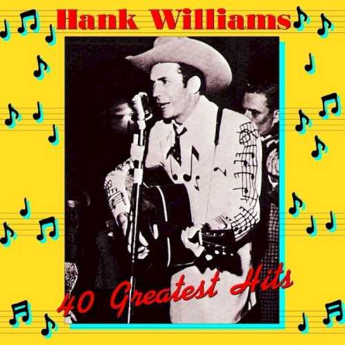 Allmusic album Review : Hank Williams body of work is so large and has been repackaged so many times in so many forms that the notion of creating a definitive compilation almost seems like an impossible goal. However, as a one-stop shopping place for Hanks basic repertoire, 40 Greatest Hits is as good as it gets. While it doesnt include everything, practically every memorable hit is here, and thankfully every cut appears in its original form (that means in mono, with no string overdubs or artificial duets with his family members). The track sequence subtly reflects the arc of Williams short but vitally important career, and theres enough good music and great songs here to make a fan of anyone with even a passing interest in American music. If you care about country music, you need some Hank Williams in your collection, and there isnt a better introduction to his rich body of work on the market than 40 Greatest Hits; begin here, then start exploring.