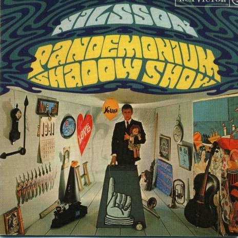 Allmusic album Review : Harry Nilssons debut album, Pandemonium Shadow Show, was notoriously loved by the Beatles, and its easy to see why. This is the only record of its time that feels akin to Sgt. Pepper, and in some ways, its every bit as impressive. Nilsson works on a much smaller scale, leaning heavily on whimsy yet cutting it with sardonic humor and embellishing it with remarkable song and studiocraft; its as if McCartney and Lennon were fused into the same body. Pandemonium cant help but feel like a cheeky show of strength by a remarkably gifted imp, spinning out psychedelic fantasias and jokes and trumping his idols by turning out a cover of "Shes Leaving Home" (recorded ten days after Sgt. Peppers release) that rivals the original. Beneath all the light playful melodies ("There Will Never Be" is swinging London, L.A. style) or glorious laments (he rarely equaled "Sleep Late, My Lady Friend"), there are serious strains: the lyrics of "Cuddly Toy" are as unsettling as the melody catchy, the circus-stomp "Ten Little Indians" is a darkly addictive retelling of the Ten Commandments, and "1941" is quietly heartbreaking beneath its jaunty cabaret. Throughout it all, Nilsson impresses with his humor, cleverness, and above all, how his songwriting blossoms under his shockingly inventive studiocraft. Psychedelic pop albums rarely came better than this, and it remains a thorough delight.