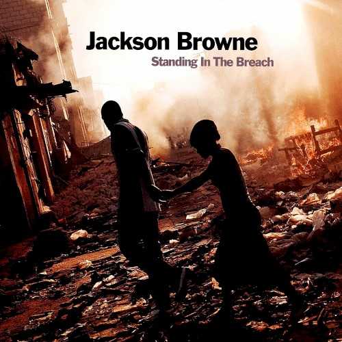 Allmusic album Review : On Jackson Brownes first studio recording since 2008, the man who defined the 70s singer/songwriter generation finds a fresh way of dealing with the world as it is both personally and politically -- by going back to his own roots. Lyrically, Browne is inspired in a way he hasnt been since 1976s The Pretender, and this recordings production aesthetic adheres closer to that of even earlier records. His core accompanists are guitarists Greg Leisz and Val McCallum, with an all-star cast. Socio-political songs are plentiful, but these come from an intimate -- and therefore more appealing -- perspective; he often uses personal memory to frame his concerns. The opener is a (finally) finished version of "The Birds of St. Marks," a song begun in 1967 and performed live intermittently but never recorded in a studio. Its sound harkens back to the the Byrds. Jangly guitars and an electric 12-string solo frame its introspective lyrics. "Yeah Yeah" borrows the changes from Lou Reeds "Sweet Jane" and pulls them off anew in a love song: "And you paid for the love that weve got, you paid/And you made for the heart when we fought and you stayed…" "Leaving Winslow" is a West Coast country song whose locale was namechecked in "Take It Easy," yet this isnt an exercise in nostalgia but a solid, and sometimes humorous, paean to acceptance and the desire to disappear. Few writers could deliver a poignant song where surfing transitions to environmentalism and the historical consequences of empire. Browne can, and does -- with obvious melodic inspiration from Paul McCartney -- on "If I Could Be Anywhere," where step by step, the political is equated with personal responsibility. There are two exceptional covers that introduce the records latter half. Both are stellar love songs that are nonetheless topical, and both are by true song poets. The first is a stunning folk-rock arrangement of Woody Guthries "You Know the Night," while "Walls and Doors" is a translation of Cuban songwriter/guitarist Carlos Varelas "Las Paredes y Puertas," and features him and his trio. The latter is a lilting romantic ballad, arranged to underscore both the composers and Brownes personas. Only "Which Side Are You On" sounds "preachy," but thats because it is; it employs the same gospel-blues lyric scheme Bob Dylan did on "You Gotta Serve Somebody" but to secular ends. The title track, led by the songwriter and his piano, is a testament to the power of irrepressible hope and resilience: "Though the world may tremble and our foundations crack/We will all assemble and we will build them back." Closer "Her" is one of Brownes classic broken love songs; its sadness echoes long after the album whispers to a close. Standing in the Breach is a back to the basics Browne album, and is all the better for it. Hes no longer speaking at anyone, but conversing from the well of his own experience.