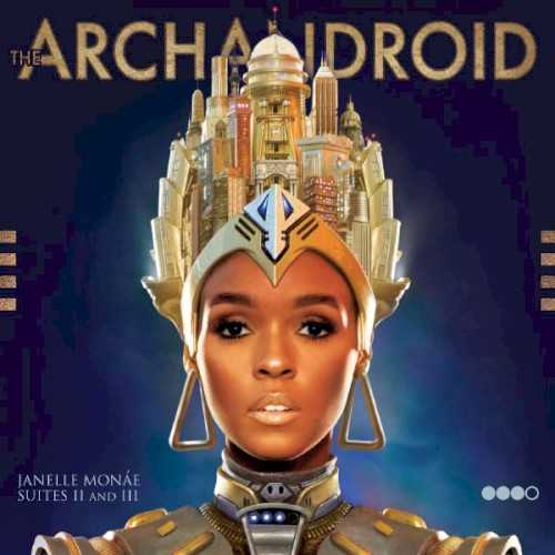 Allmusic album Review : Any misgivings about Janelle Monáes Bad Boy deal are nullified by the briefest contact with this, an extravagant 70-minute album involving more imagination, conceptual detail, and stylistic turnabouts than most gatefold prog rock epics. Credit Bad Boys Diddy for allowing Monáe to fully explore the singularity on display through Metropolis, Suite I: The Chase, and work with her Wondaland crew on a bigger budget. The ArchAndroid not only picks up where The Chase let off, but contains both the second and third Metropolis suites in one shot with no discernible “let’s make some hits now” intervention. The packaging alone -- the elaborate crown, the inspiration listed beside each song, etc. -- provides much to process. Liner notes from the vice-chancellor of the arts asylum at the Palace of the Dogs, Monáe’s residence, outline the (possible) situation fleshed out in the songs. In short, Monáe was genoraped in the 28th century, sent back to the 21st century, and had her organic compounds cloned and re-purposed for the existence of ArchAndroid Cindi Mayweather, whose directive is to liberate Metropolis from a secret society of oppressors. Understanding all this stuff enhances the enjoyment of the album, but it is not required. A few tracks merely push the album along, and a gaudy Of Montreal collaboration is disruptive, but there are numerous highlights that are vastly dissimilar from one another. “Tightrope,” the biggest standout, is funky soul, all locomotive percussion and lyrical prancing to match: “I tip on alligators, and little rattlesnakers/But I’m another flavor, something like a Terminator.” Just beneath that is the burbling synth pop of “Wondaland,” as playful and rhythmically juicy as Tom Tom Club (“So inspired, you touch my wires”); the haunted space-folk of “57821” (titled after Monáe’s patient number); and the conjoined “Faster” and “Locked Inside,” packing bristling energy with a new-wave bounce that morphs into a churning type of desperation worthy of Michael Jackson. Monáe might not have much appeal beyond musical theater geeks, sci-fi nerds, and those who like their genres crossed-up, but no one can deny that very few are on her creative level. She can sing, sang, and scream like hell, too.