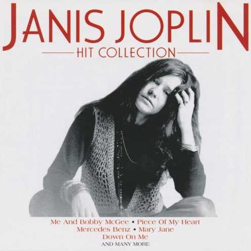 Allmusic album Review : Hit Collection spotlights material by Janis Joplin originally released on Columbia in the 60s, including "Me and Bobby McGee," "Piece of My Heart," and "Ball and Chain." While this is a decent single disc, it does not contain a majority of hits. Casual listeners will want to stick with 18 Essential Songs on Columbia.