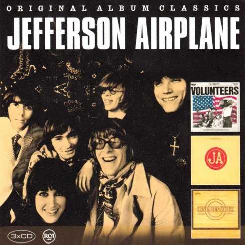 Allmusic album Review : This five-disc, U.K.-only box set collects the first five albums from influential American folk-psych-rockers Jefferson Airplane in their entireties. The albums include Jefferson Airplane Takes Off (1966), Surrealistic Pillow (1967), After Bathing at Baxters (1967), Crown of Creation (1968), and Bless Its Pointed Little Head (1969).