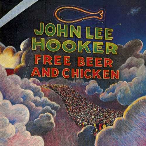 Allmusic album Review : In some ways this is a typical John Lee Hooker album; in other ways it is totally unlike any other he did. Being interesting can be a curse, however, as the music itself just isnt that inspired. Of course, if these tracks were released by an unknown that might be another story, but this is John Lee Hooker. Yes, this is Hooker, fiddling around under the thumb of an ABC contract and seemingly in the hands of producer Ed Michel, whose credits and track record of good albums is not to be sneezed at. Free Beer and Chicken has the sound of a collection of tracks that were salvaged from some ambitious but never finished project involving dozens of guests. Thats one thing that is typical, or at least would become typical in the last, most high-profile decade of Hookers career. His albums from the 90s became limousine rides in which faces from People magazine would wind up sitting atop the listeners speaker box, at least symbolically. Michel predicts this trend by inviting Joe Cocker as well as several other stars whose identities were lost when the label cheaped out on including the insert after the first pressing of the album sold out. Michel also invited some of the artists he was producing for ABCs sister company, Impulse!, creating some unusual partners for Hooker, such as Sam Rivers on flute and Michael White on violin. This album is thus useful to connect vast portions of the avant-garde jazz, blues, and rock scenes in degrees of separation games, but in the case of Rivers his appearance is no big deal musically. White does crank out some good violin solos, while the burbles and mutterings of strange funk guitarists such as Wa Wa Watsou and Mel Brown are diverting, if not moving. Still, Free Beer and Chicken gets a low rating due to the presence of all the talent mentioned, as well as the genius of Hooker: With all that going for it, this should have been a much better album.