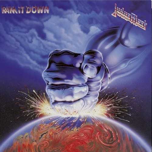 Allmusic album Review : After the failed experiment of Turbo, Judas Priest toned down the synths and returned to the basics, delivering a straight-ahead, much more typical Priest album with Ram It Down. The bands fan base was still devoted enough to consistently push each new album past the platinum sales mark, and perhaps thats part of the reason Ram It Down generally sounds like its on autopilot. While there are some well-constructed songs, they tend toward the generic, and the songwriting is pretty lackluster overall, with the up-tempo title track easily standing out as the best tune here. And even though Ram It Down backed away from the territory explored on Turbo, much of the album still has a too-polished, mechanical-sounding production, especially the drums. Lyrically, Ram It Down is firmly entrenched in adolescent theatrics that lack the personality or toughness of Priests best anthems, which -- coupled with the lack of much truly memorable music -- makes the record sound cynical and insincere, the lowest point in the Rob Halford era. Further debits are given for the cover of "Johnny B. Goode."