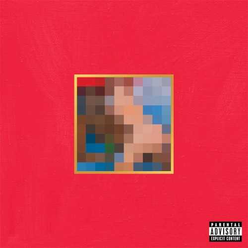 Allmusic album Review : As fatiguing as it is invigorating, as cold-blooded as it is heart-rending, as haphazardly splattered as it is meticulously sculpted, My Beautiful Dark Twisted Fantasy is an extraordinarily complex 70-minute set of songs. Listening to it, much like saying or typing its title, is a laborious process. In some ways, it’s the culmination of Kanye Wests first four albums, but it does not merely draw characteristics from each one of them. The 13 tracks, eight of which are between five and nine minutes in length, sometimes fuse them together simultaneously. Consequently, the sonic and emotional layers are often difficult to pry apart and enumerate. Nothing exemplifies its contrasting elements and maniacal extravagance as much as “All of the Lights.” Rattling, raw, synthetic toms are embellished with brass, woodwinds, and strings. It’s a celebration of fame (“Fast cars, shooting stars”) and a lament of its consequences (“Restraining order/Can’t see my daughter”). Its making involved 42 people, including not one but two French horn players and over a dozen high-profile vocalists, only some of which are perceptible. At once, the song features one of the year’s most rugged beats while supplying enough opulent detail to make Late Registration collaborator Jon Brions head spin. “Blame Game” chills more than anything off 808s & Heartbreak. Sullen solo-piano Aphex Twin plays beneath morose cello; with a chorus from John Legend, a dejected, embittered West -- whose voice toggles between naturally clear-sounding and ominously pitched-down as it pans back and forth -- tempers wistfully-written, maliciously-delivered lines like “Been a long time since I spoke to you in a bathroom, ripping you up, fuckin’ and chokin’ you” with untreated and distinctively pained confessions like “I can’t love you this much.” The contrast in “Devil in a New Dress,” featuring Rick Ross, is of a different sort; a throwback soul production provided by the Smokey Robinson-sampling Bink, it’s as gorgeous as any of West’s own early work, yet it’s marred by an aimless instrumental stretch, roughly 90 seconds in length, that involves some incongruent electric guitar flame-out. Even less explicable is the last third of the nine-minute “Runaway,” when West blows into a device and comes out sounding something like a muffled, bristly version of Robert Fripps guitar. The only thing that remains unchanged is West’s lyrical accuracy; for every rhyme that stuns, there’s one deserving of mockery from any given contestant off the The White Rapper Show. As the ego and ambition swells, so does the appeal, the repulsiveness, and -- most importantly -- the ingenuity. Whether loved or loathed, fully enjoyed or merely admired, this album should be regarded as a deeply fascinating accomplishment.