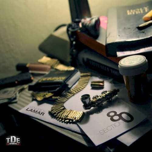 Allmusic album Review : Kendrick Lamar Duckworths proper debut album followed mixtapes dating back to 2003, when the Compton rapper was a teenager known as K-Dot. A portion of Section.80 is linked by recurring narrative threads, including a tragic story about a young woman sexually abused as a child and later slain as a sex worker. Introduced early in the album with "No Make-Up" ("Dont you know your imperfections is a wonderful blessing"), the empathically spun storyline clashes with demeaning terms the rapper frequently uses elsewhere, though he preemptively counteracts criticism by recognizing the existence of the bad and good, the "evil and spiritual" in him. Kendricks conceptual aptitude is part of what makes him stand out, but he thrives most at relating defiance in dealing with his circumstances -- the effects of coming up in an environment with drugs and gangs as present as oxygen -- and bucking life expectancy. Another strength is the ruthless nature in which he goes after the competition, heard most potently in "Rigamortus." The "dope-ass instrumentation" of which Kendrick later boasts over Terrace Martins tense and fiery post-bop is provided by a crew of roughly a dozen, most prominently Sounwave (on five tracks), who specializes in layering entrancing atmospheric touches with beats that alternately bump and crunch.