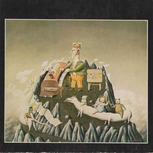 Allmusic album Review : For almost two decades before King Crimsons catalog became a minefield of odd retrospectives, live oddities, and archival treasure troves, A Young Persons Guide to King Crimson was the only worthwhile retrospective the band had ever had -- or seemed likely to receive. Originally released in 1976 following the bands apparently irrevocable split of the year before, this Robert Fripp-compiled double album rounded up an excellent, if somewhat idiosyncratic, survey of the groups seven years together, its contents ranging from the unimpeachable classics to unimaginable rarities -- the pre-Crimson demo of "I Talk to the Wind" was a collectors dream at the time, while the presence of "Groon" took the heat off anyone who missed out on its sole previous appearance, as the B-side of 1970s "Cat Food" single. Of the other tracks, three-fifths of the debut album included the anthemic poles of "21st Century Schizoid Man" and "Epitaph," and served to remind just how powerful In the Court of the Crimson King was on release, while more recent highlights included both "Red" and "Starless" from the bands final album (Red), Starless and Bible Blacks eternally atmospheric "The Night Watch," and, as if to prove that the bands sense of humor was never far from the surface, the ribald saga of "Ladies of the Road." A vast booklet of facts and figures, again compiled by Fripp and drawing from his own squirrel-like horde of King Crimson memorabilia, rounded off the package. Its a sign of just how well conceived this collection was that, no matter how many more so-called "best-ofs" the band has endured, A Young Persons Guide remains the definitive study of the original King Crimson.