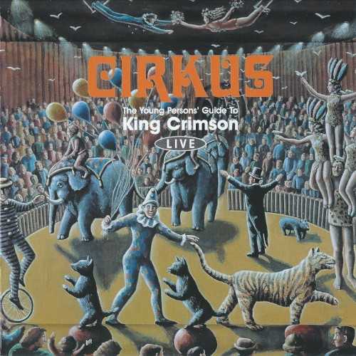 Allmusic album Review : There are so many King Crimson retrospective albums on the market that all but the most carefully attentive fans must to be hopelessly confused. Cirkus, great as it is in terms of content, doesnt help matters any. Pay attention now: whereas 1998s Absent Lovers (also a two-disc live album) documented King Crimsons 1984 tour (in support of Three of a Perfect Pair, the last album the band made before taking a ten-year break), Cirkus includes live material spanning the bands entire career, from its earliest 1969 lineup to its later double-trio configuration. That means that the material varies enormously in style; compositions from the late 60s and early 70s ("Ladies of the Road," "Starless," "21st Century Schizoid Man," etc.) tend toward that sprawling prog rock bombast that is thought of as typical of the era, complete with Mellotron and endless soloing. The early-80s material is more tightly constructed and includes great live versions of "Neurotica" and the classic "Elephant Talk." There are also several performances of more recent tunes, on which the 1980s lineup has been augmented by another drummer and Chapman Stick player; the resulting sound combines some of the monstrous noise of the bands 1960s incarnations with the more disciplined structures of its 1980s phase, to good effect. Overall, the result will please fans, though newcomers may be bewildered by the huge variety of styles in evidence.