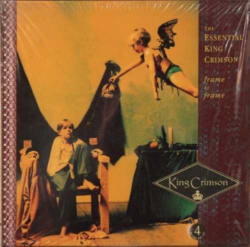 Allmusic album Review : With its varying short-lived phases, King Crimson is well suited to the box set treatment, and overall, Frame by Frame: The Essential King Crimson doesnt disappoint. At four discs, its perhaps a little hefty to serve as a comprehensive introduction for newcomers, even though it could work very well in that context; in the end, the box is more of a close-to-definitive package for fans who fall somewhere in between the realms of casual and devoted. The first three discs do an excellent job of summarizing King Crimsons extremely distinct prime-period lineups: the first disc concentrates on the often jazzy symphonic rock of 1969-1971 (including almost the entirety of In the Court of the Crimson King), the second covers the heavy, experimental soundscapes of 1973-1974, and the third features the off-kilter, new wave-influenced prog pop of 1981-1984. The fourth disc is a career-spanning sampler of live Crimson, and although the varying sound quality and musical styles make it a less cohesive listen than the other discs, it does give an excellent idea of the various lineups extraordinary performing range. Bandleader/compiler Robert Fripps selections are sometimes skewed toward particular albums, and devotees may cringe at the fact that some of the longer songs have been edited for time, but, in fact, all of this makes for a better, tighter listen; its difficult to argue with what is here, and the edits often chop out less interesting sections of the pieces. Additionally, the remastering job and the liner notes are both excellent. So, in spite of its minor flaws, Frame by Frame is really everything one could want from a basic King Crimson box set.