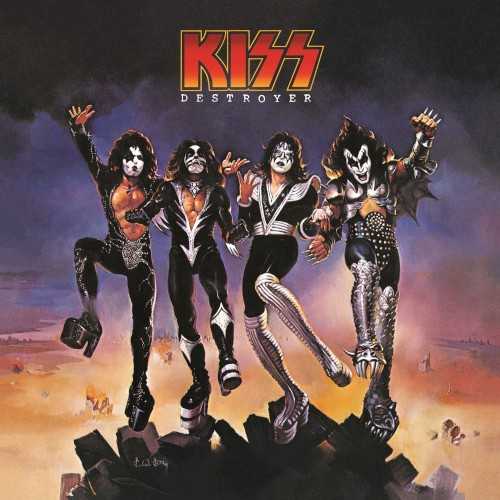 Allmusic album Review : The pressure was on Kiss for their fifth release, and the band knew it. Their breakthrough, Alive!, was going to be hard to top, so instead of trying to recreate a concert setting in the studio, they went the opposite route. Destroyer is one of Kiss most experimental studio albums, but also one of their strongest and most interesting. Alice Cooper/Pink Floyd producer Bob Ezrin was on hand, and he strongly encouraged the band to experiment -- theres extensive use of sound effects (the albums untitled closing track), the appearance of a boys choir ("Great Expectations"), and an orchestra-laden, heartfelt ballad ("Beth"). But theres plenty of Kiss heavy thunder rock to go around, such as the demonic "God of Thunder" and the sing-along anthems "Flaming Youth," "Shout It Out Loud," "King of the Night Time World," and "Detroit Rock City" (the latter a tale of a doomed concert-goer, complete with violent car-crash sound effects). But it was the aforementioned Peter Criss ballad, "Beth," that made Destroyer such a success; the song was a surprise Top Ten hit (it was originally released as a B-side to "Detroit Rock City"). Also included is a song that Nirvana would later cover ("Do You Love Me?"), as well as an ode to the pleasures of S&M, "Sweet Pain." Destroyer also marked the first time that a comic-book illustration of the band appeared on the cover, confirming that the band was transforming from hard rockers to superheroes.