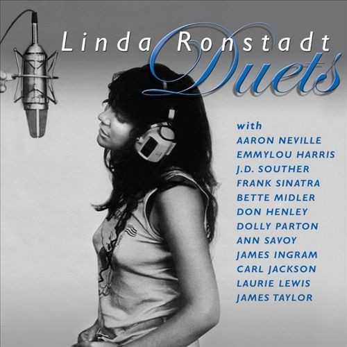 Allmusic album Review : By nature, Linda Ronstadt isnt a solo singer. She started her career in the Stone Poneys and during the height of her fame she was happy to harmonize on records by friends; later still, she joined Dolly Parton and Emmylou Harris in the group Trio. Duets, a compilation released on the eve of her 2014 induction into the Rock and Roll Hall of Fame, doesnt concentrate on this considerable legacy as a harmonizer, preferring instead to pick 14 previously released duets from throughout Ronstadts career, adding an unreleased version of "Pretty Bird" with Laurie Lewis as mild collector bait. Much of this dates from the latter part of Lindas career: it opens with three selections from Adieu False Heart, her 2006 album with Ann Savoy, and is anchored by her hit duets with Aaron Neville ("Dont Know Much," "All My Life") and James Ingram ("Somewhere Out There"), making a sideways glance at her career as a standards singer via an OK selection from Frank Sinatras Duets album ("Moonlight in Vermont"). The liveliest stuff comes from her golden age of the late 70s -- "Hasten Down the Wind" with Don Henley, "Prisoner in Disguise" with J.D. Souther, "I Think Its Gonna Work Out Fine" with James Taylor, "I Cant Help It (If Im Still in Love with You)" with Emmylou Harris -- but generally, this Duets emphasizes the sweeter, softer, and slower side of Ronstadt, a move that makes for pleasant listening.