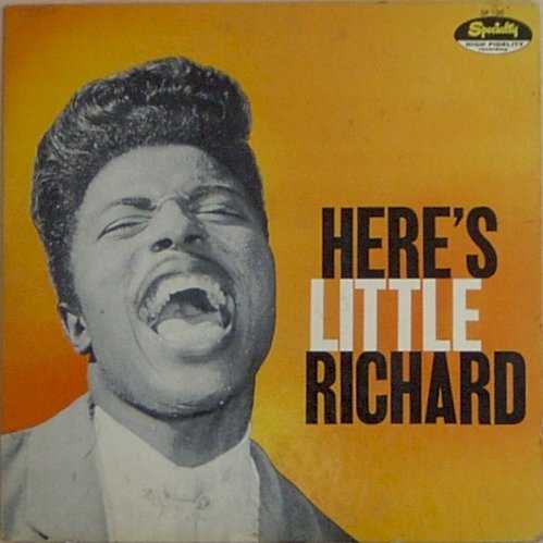 Allmusic album Review : Little Richard had been making records for four years before he rolled into Cosimo Matassas J&M Studio in New Orleans and cut the epochal "Tutti Frutti" in the fall of 1955, but everything else hed done -- and much of what others had recorded -- faded into insignificance when Richard wailed "A wop bop a loo mop a lomp bomp bomp" and kicked off one of the first great wailers in rock history. In retrospect, Little Richards style doesnt seem so strikingly innovative as captured in 1956s Heres Little Richard -- his boogie-woogie piano stylings werent all that different from what Fats Domino had been laying down since 1949, and his band pumped out the New Orleans backbeat that would define the Crescent Citys R&B for the next two decades, albeit with precision and plenty of groove. But what set Richard apart was his willingness to ramp up the tempos and turn the outrage meter up to ten; "Tutti Frutti," "Rip It Up," and "Jenny Jenny" still sound outrageous a half-century after they were waxed, and its difficult but intriguing to imagine how people must have reacted to Little Richard at a time when African-American performers were expected to be polite, and the notion of a gay man venturing out of the closet simply didnt exist (Richards songs were thoroughly heterosexual on the surface, but the nudge and wink of "Tutti Frutti" and "Baby" is faint but visible, and his bop threads, mile-high process, and eye makeup clearly categorized him as someone "different"). These 12 tunes may not represent the alpha and omega of Little Richards best music, but every song is a classic and unlike many of his peers, time has refused to render this first album quaint -- Richards grainy scream remains one of the great sounds in rock & roll history, and the thunder of his piano and the frantic wail of the band is still the glorious call of a Friday night with pay in the pocket and trouble in mind. Brilliant stuff.