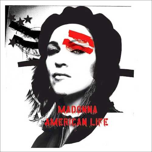 Allmusic album Review : American Life is an album performed by a vocalist who has abandoned the U.S. for the U.K. and co-produced by a French techno mastermind, recorded during a time of strife in America, and released just after the country completed a war. Given that context and given that the vocalist is arguably the biggest star in the world, the title cant help but carry some import, carry the weight of social commentary. And it follows through on that promise, sometimes explicitly and sometimes implicitly, but either way, American Life winds up as the first Madonna record with ambitions as serious as a textbook. It plays as somberly as either Like a Prayer or Ray of Light, just as it delves into an insular darkness as deep as Erotica while retaining the club savviness of the brilliant, multi-colored Music. This is an odd mixture, particularly when its infused with a searching, dissatisfied undercurrent and a musical sensibility that is at once desperate and adventurous, pitched halfway between singer/songwriterisms and skimming of current club culture. Its pulled tight between these two extremes, particularly because the intimate guitar-based songs (and there are a lot of them, almost all beginning with just her and a guitar) are all personal meditations, with the dance songs usually functioning as vehicles for social commentary. Even if the sparer ballads are introspective, theyre treated as soundscapes by producer Mirwais, giving them an unsettling eerie quality that is mirrored by the general hollowness of the club songs. While there are some interesting sounds on these tracks, they sound bleak and hermetically sealed, separate from whats happening either in the mainstream or in the underground. Perhaps thats because shes aligned herself with such flash-in-the-pan trends as electroclash, a hipster movement thats more theoretical than musical, whose ill effects can be heard on the roundly panned James Bond theme "Die Another Day," featured toward the end of American Life. Then again, it could also be that this is the first time that Madonna has elected to rap -- frequently and frenetically -- on a record, something that logistically would fit with Mirwais dense, house-heavy productions, but sound embarrassingly awkward coming out of her mouth. But that insular feel also comes from the smaller-scale, confessional songs, particularly because Mirwais doesnt give them depth and the songs themselves are imbalanced, never quite having a notable hook in the music or words. Even so, theres a lot thats interesting about American Life -- the half-hearted stabs at politics fall aside, and there are things bubbling in the production that are quite infectious, while the stretch from "Nobody Knows Me" to "X-Static Process" in the middle of the record can be quite moving. But, overall, American Life is better for what it promises than what it delivers, and its better in theory than practice.