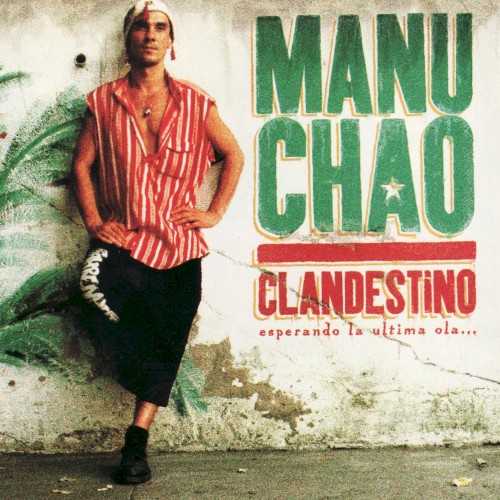 Allmusic album Review : The first solo album released by the former frontman of Mano Negra, Clandestino is an enchanting trip through Latin-flavored worldbeat rock, reliant on a potpourri of musical styles from traditional Latin and salsa to dub to rock & roll to French pop to experimental rock to techno. Chaos voice tends to be a bit nasally, but the best songs ("Mentira," "Mama Call," and the silly novelty "Bongo Bong") here benefit from his infectious, freewheeling delivery which incorporates balladry, chorus vocals, rapping, and tossed-off spoken-word passages. Just about every track has odd sampled bits from what sound like pirate radio-station broadcasts (a possible link to the title). There are so many great ideas on this record that its difficult to digest in one listen, but multiple plays reveal the great depth of Manu Chaos artistry.