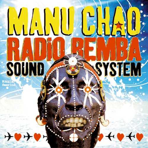 Allmusic album Review : In July 2002, Manu Chao performed a live show in Japan, ending a worldwide tour carried out with his band, Radio Bemba New System, a multicultural group consisting of ten talented musicians from different countries. From Jamaican reggae to Latin alternative pop/rock, including rock en español, hip-hop, flamenco, and French rock, The Live Album delivers a collection of hits from 1998s Clandestino, 2001s Ultima Estacion Esperanza, and Mano Negras legacy, the Parisian rock outfit named in honor of an Andalusian anarchist group that served as Manu Chaos breakthrough in the music industry. In addition, the 29-track record features the previously unreleased "Bienvenido a Tijuana," "Rumba de Barcelona," and a version of the classic Afro-Caribbean-inflected hit "Blood and Fire." Recorded at Paris Grande Halle de La Villette in September 2001, The Live Album is a multilingual and experimental live experience featuring the best of Manu Chao.