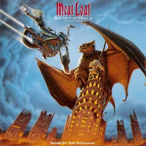 Allmusic album Review : Although Meat Loaf has made several albums since Bat Out of Hell, Bat Out of Hell II: Back Into Hell is an explicit sequel to that milestone of 70s pop culture. Reprising the formula of the original nearly to the letter, Back Into Hell is bombastic and has too much detail, thanks to the pseudo-operatic splendor of Jim Steinmans grandly cinematic songs. From the arrangements to the lengths of the tracks, everything on the album is overstated; even the album version of the hit single, "I Would Do Anything for Love (But I Wont Do That)," is 12 minutes long. Yet thats precisely the point of this album, and is also why it works so well. No other rock & roller besides Meat Loaf could pull off the humor and theatricality of Back Into Hell and make it seem real. In that sense, its a worthy successor to the original. bat_out_of_hell_ii_back_into_hell