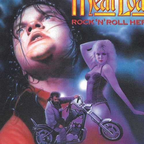 Allmusic album Review : Rock N Roll Hero is a compilation drawn from Meat Loafs 1984-1987 stint at Arista Records, during which he recorded two studio albums, Bad Attitude (1984) and Blind Before I Stop (1986), as well as the concert album Live at Wembley (aka Live, 1987). The 77-minute disc mixes up seven of the nine tracks from Bad Attitude (including the British hits "Modern Girl" and "Piece of the Action") with six of the 11 tracks from Blind Before I Stop (including the British hit "Rock N Roll Mercenaries"), then concludes with two songs from Live at Wembley, versions of the Bat Out of Hell numbers "Paradise by the Dashboard Light" and "Bat Out of Hell." This period in Meat Loafs recording career stands as a valley in between the massive success of Bat Out of Hell (1977) and the massive comeback of Bat Out of Hell II: Back Into Hell (1993), and it finds him working without his songwriting partner Jim Steinman. (Actually, he did record two Steinman songs on Bad Attitude, but they are the two songs from that album not included here.) On his own, sometimes contributing to the songwriting himself, he makes conventional hard rock with synth pop and Euro-disco elements, still singing in his passionate tenor. This is not the best of Meat Loaf, but it is worth hearing for fans. rock_n_roll_hero