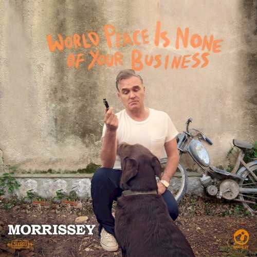 Allmusic album Review : Arriving on the heels of Autobiography, a 2013 memoir that reveled in the cadences of revelation without ever laying bare his soul, World Peace Is None of Your Business feels curiously bereft of Morrisseys lyrical elegance. This, like so many of Mozs moves, is certainly deliberate. There is a directness to the lyrics on World Peace Is None of Your Business that initially feels unsettling, contradicting Morrisseys long history of obfuscation and sly winks. Such broad strokes accentuate his political beliefs -- he has no desire to be part of the voting process, he stands firm on animal rights, he disdains conventional masculinity while still feeling a pull toward pugilism -- while dulling the edges of his typical wistfulness. Perhaps Morrissey decided to wield his words as blunt instruments to offset the wildly off-kilter music of World Peace. Coming after a decade of albums where Morrisseys consistency was almost a fault, the untidiness of World Peace feels rather thrilling, holding the attention even when the record doesnt necessarily work. Producer Joe Chiccarelli -- an alt-rock vet whose credits run from Oingo Boingo to Alanis Morissette and Café Tacuba -- gives the record a big, forceful sound that is occasionally too crisp (its possible to see the digital guitar effects push into the red on "Neal Cassidy Drops Dead"), but he also allows Moz to indulge his every whim, whether its the ominous, churning heavy rock of the title track and "Istanbul," or the flamenco flourishes of "Earth Is the Loneliest Planet" and "The Bullfighter Dies." Elsewhere, Morrissey sticks to some tried and true -- "Staircase at the University" hearkens back to Viva Hate -- but the album is characterized by its aural eccentricities, which infect even relatively staid pop songs like "Kiss Me a Lot." Such willful weirdness is oddly endearing even when it doesnt hold together, which it often doesnt; itll develop a head of steam that quickly dissipates as it veers in another direction, playing almost like a series of conjoined EPs. Perhaps this doesnt add up to a record as forceful or coherent as either You Are the Quarry or Years of Refusal but that messiness is also its charm: Morrissey isnt living up to what he should do, hes doing whatever he wants to, whether it makes sense or not. That fearlessness may be reckless but its also welcome.