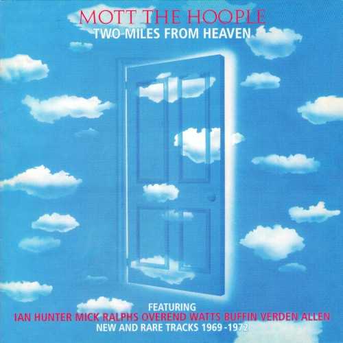 Allmusic album Review : Although it has been largely, if not entirely, superceded by the wealth of other exhumations made since the mid-90s, Two Miles from Heaven retains its place in Mott the Hoople fanatics hearts, not only because it was their first trip into the archive, but also because it remains the best. Drawing from the three years and four albums that Mott spent with Island Records, and compiled by bandmember Buffin, the album concentrates on material that would at least sound familiar to passing purchasers. It has alternate takes on three tracks destined for the breakthrough All the Young Dudes album: a tumultuous version of "Thunderbuck Ram," a studio take on the live standout "Keep a Knocking," and a vocal rendition of the instrumental "You Really Got Me." Theres a welcome appearance for the 1969 B-side, "The Road to Birmingham," while the Angel Air remaster also consolidates every different version of the original album released around the world during the early 80s. Different territories saw tracks added and removed, but all 15 songs intended for the 1981 release are here, plus two more that the constraints of the original vinyl would not allow -- further non-LP flips "The Debt" and "Downtown." Not every track stands as the band left them. Bassist Pete Watts made a few repairs to his own parts, while latter-day associates Morgan Fisher and Ray Majors both added some overdubs to "complete" a few numbers. The slide guitar solo scything through "Black Scorpio" (aka "Mothers Little Jewel") is actually one of Majors contributions, and is a tribute to the overseer that such a glaring addition really doesnt get noticed unless you know about it. The remastering is superb, and the booklet is a mine of information (something that was distinctly lacking from the original release). No matter, then, that so much of this album has been recycled elsewhere. The original remains the greatest.