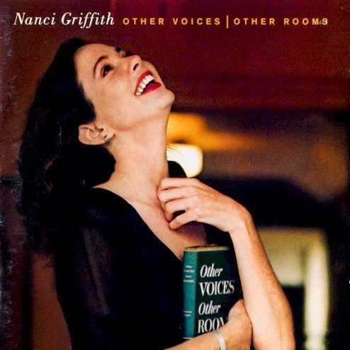 Allmusic album Review : Nanci Griffith has the kind of beguiling singing voice thats effortless and easily beautiful -- like a pretty girl who doesnt ever need makeup to be radiant. Sounding a little bit like Emmylou Harris is never a bad thing, but Griffith doesnt stop there. She duets with Harris and a host of other country and folk notables on Other Voices, Other Rooms, her first collection of cover songs. Like Harris, Griffith can climb inside a character-driven song with a simple twist of inflection or a lingering note. This is what she does on Vince Bells "Woman of the Phoenix," deftly painting images of a winter freeze, cacti, and Michael, the "rock n roll hood from the Odessa plains." Dylans "Boots of Spanish Leather" rambles like the Texas countryside and features the man himself on harmonica. The guest list for Other Voices really is incredible. Alison Krauss, John Gorka, Edgar Meyer, Amy Ray, and Emily Saliers -- its a regular homespun whos who. Theres plenty to sigh about here, and occasionally the album can almost be too tasteful for its own good. But raveups like Woody Guthries "Do-Re-Mi" let Griffith trade some serenity for dustbowl grit (the addition of John Prines lascivious gruffness helps a lot, too), and the frustrated anger of "This Old Town" only supports this. What might be most refreshing about Other Voices, Other Rooms is its ability to access the warm tones of country, grassroots, 1960s folk, and the 70s songwriting tradition while still sounding more like it comes from Griffiths Texas roots than anywhere else. This is highly recommended for fans of Griffith or any of the like-minded artists who help out here.