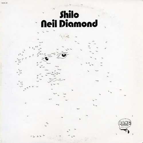 Allmusic album Review : Shilo is a hits compilation covering Neil Diamonds Bang years, from his first hit, "Solitary Man," to the title track, which was issued in 1970 to compete with Diamonds Uni hits after he left Bang. There is significant overlap with the 1966 album The Feel of Neil Diamond, and all but a couple of Diamonds early hits are represented here. Only one song is not original, and all but three charted as singles. The one cover (which is also one of the three non-hits) is the Mamas & the Papas "Monday, Monday," and the two remaining album tracks are the early-sounding "Ill Come Running" and "Oh, No, No," another of Diamonds "three-chord operas." Shilo was a successful repackaging of Diamonds hits, becoming his best-selling Bang album in 1970.