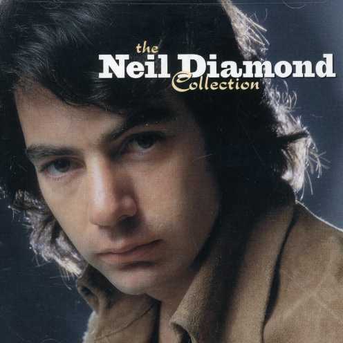 Allmusic album Review : Although not as comprehensive an anthology of Neil Diamonds eight-album, four-year affiliation with MCA as 1992s 38-track double Glory Road, The Neil Diamond Collection is a definitive single-disc recap of one of his extensive careers most influential periods. Its a beautifully remastered, non-chronologically arranged 67 minutes of studio highlights from Diamonds most ambitious, if not his most commercially successful years. Only his version of "He Aint Heavy, Hes My Brother," the discs lone cover, is a questionable choice, but since it charted at number 20 in 1970, its inclusion is justified. Otherwise, this non-stop, hit-filled collection shifts from one radio standard to another, easily replacing the existing and rather anemic 12 Greatest Hits with its sound quality, depth and breadth. Dramatic, classic mini pop-operas like "Brother Loves Traveling Salvation Show," "Cracklin Rosie," and "Holly Holy" are as much a part of the late-60s singer/songwriter rubric as work from the eras more feted artists. The thoughtfully compiled 16-page booklet includes detailed track documentation, an extensive essay, and some rare pictures of the young artist, making this the essential single-disc representation of Neil Diamonds short, yet significant, MCA tenure.