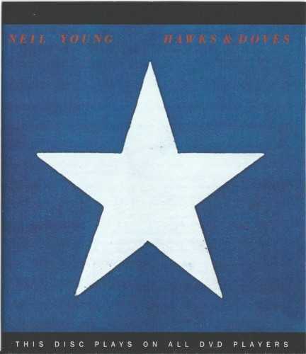 Allmusic album Review : Following the triumph of Rust Never Sleeps, Hawks & Doves benefited from the enormous critical goodwill Neil Young had amassed, though fans and critics nevertheless were baffled by its set of obscure acoustic and country-tinged songs. The seven-plus-minute "The Old Homestead" (copyright 1974) was interpreted by some as an allegory for Youngs relationship to CSNY, perhaps because that was the only way to make any sense of the most mysterious Young lyric since "The Last Trip to Tulsa." In retrospect, now that its known Young was distracted by domestic medical concerns while working on the album, its theme of perseverance in the face of adversity, both in a personal context of family commitment ("Stayin Power," "Coastline"), and in a national context of hard work and patriotism ("Union Man," "Comin Apart at Every Nail," "Hawks & Doves") seems more apparent, as does the sense that Young may have been trying to fulfill his recording contract (even with the inclusion of trunk songs like "The Old Homestead," the album runs less than half an hour) while devoting a bare minimum of his time and attention to the effort. The result is correspondingly slight.