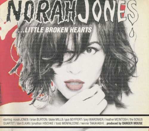 Allmusic album Review : Exorcizing the ghost of a failed relationship via the time-honored tradition of the breakup album, Norah Jones luxuriates in beautiful misery on Little Broken Hearts. Liberated by the separation but not quite ready to let it go, Jones achieves a curious subdued tension here, dressing unadorned confessionals in softly stylized studio noir created with the assistance of producer Danger Mouse, who collaborated with her the year before on the collective Rome. Seeming opposites -- the classicist meets the futurist -- Jones and Danger Mouse are well matched, as both artists are not as set in their ways as their individual reputations would suggest. Jones began to drift away from the jazzy sophistication of Come Away with Me when she released the quietly adventurous Not Too Late way back in 2007, the year after Danger Mouse broke into the mainstream via Gnarls Barkley. In the ensuing half decade, the singer/songwriter continued to dabble in different sounds and styles while the producer streamlined his electronic eccentricities, leaving them to meet at the crossroads of Little Broken Hearts, where he wrings out the pathos in her songs. The songs themselves hold little mystery -- all motivations are laid bare, there are no twists in the melodies or detours hidden within the structure -- so all the mystique derives from a production that amplifies the themes. Occasionally, Danger Mouse piles on his signature murk a little too thickly, weighing down such spare sad songs as "Shes 22" and "Miriam," yet his aural tapestries often lend the tunes a lilting melancholy they require and add dimension to the albums poppier moments ("Happy Pills," "Say Goodbye"). Conversely, by placing so much emphasis on the stylish ever-shifting surfaces of its production, Little Broken Hearts never quite sinks in emotionally. Norah Jones may be pouring her heart out but its been given an elegantly detailed sculpture that camouflages her pain. Listen closely and its evident, but it takes effort to ignore the alluring haze and hear the songs that lie beneath.