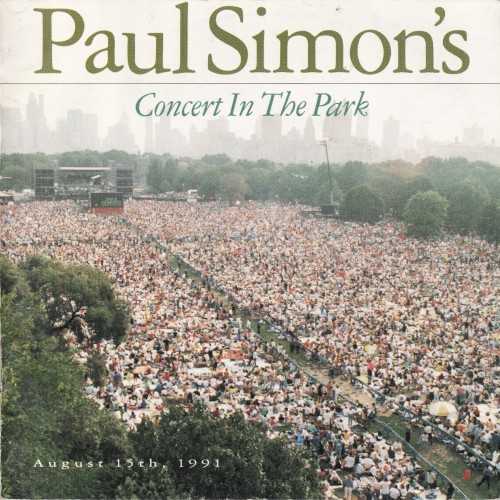 Allmusic album Review : Ten years after playing a free concert in New Yorks Central Park with Art Garfunkel, Paul Simon returned, backed by the New York session musicians and the native musicians from South Africa and Brazil who had enlivened his solo work. The show was filmed and recorded, and the audio release was a 23-track double-disc set running nearly two hours. Half the selections came from his Graceland and The Rhythm of the Saints albums, but unlike the Graceland Tour of 1987, the Born at the Right Time Tour of 1991 made room for Simons earlier solo work as well as a few Simon & Garfunkel songs. Simon made such stylistically various material work together by front-loading the set with the newer stuff and rearranging some of the older solo stuff, so that "Kodachrome," for example, was refitted with a guitar line courtesy of Graceland player Ray Phiri. (Wisely, except for a becalmed Africanization of "Cecilia," Simon didnt monkey with the S&G songs, most of which came at the end of the set.) But Simon also toned down the Brazilian percussion that had dominated the Saints material and sang it more convincingly, so that "Born at the Right Time," for example, was far more effective than it had been in its studio version. On the whole, then, Concert in the Park managed to be an enjoyable and surprisingly cohesive career summary.