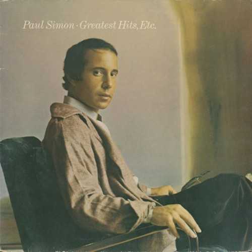 Allmusic album Review : Six of Paul Simons ten chart singles between 1972 and 1976 are found on this 14-track compilation, which is filled out by a handful of album tracks, live performances and two new songs, the Top Ten hit "Slip Slidin Away" and "Stranded in a Limousine." That makes for a well-stuffed LP, and several of the tracks have had a few seconds shaved off to cut down the running time. All of which is to say that Greatest Hits, Etc. is not a by-the-book best-of. But then, the three albums from which most of the tracks here come are essential documents of 1970s American pop music as well as big sellers, so maybe it was necessary to do some creative meddling to keep from assembling a collection that would be redundant to fans. Over the longer term, however, the album proved to be a less-than-ideal career sampler (not to mention obselete), and when Simons catalog moved over to Warner Brothers Records in 1988, he put together a new compilation, Negotiations And Love Songs 1971-1986.