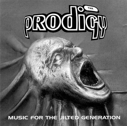 Allmusic album Review : The Prodigys response to the sweeping legislation and crackdown on raves contained in 1994s Criminal Justice Bill is an effective statement of intent. Pure sonic terrorism, Music for the Jilted Generation employs the same rave energy that charged their debut, Experience, up the charts in Britain, but yokes it to a cause other than massive drug intake. Compared to their previous work, the sound is grubbier and less reliant on samples; the effect moved the Prodigy away from the American-influenced rave and acid house of the past and toward a uniquely British vision of breakbeat techno that was increasingly allied to the limey invention of drumnbass. As on Experience, there are so many great songs here that first-time listeners would be forgiven for thinking of a greatest-hits compilation instead of a proper studio album. After a short intro, the shattering of panes of glass on "Break & Enter" catapults the album ahead with a propulsive flair. Each of the four singles -- "Voodoo People," "Poison," "No Good (Start the Dance)," and "One Love" -- are excellent, though album tracks like "Speedway" and "Their Law" (with help from Pop Will Eat Itself) dont slip up either. If Experience seemed like an excellent fluke, Music for the Jilted Generation is the album that announced the Prodigy were on the charts to stay.