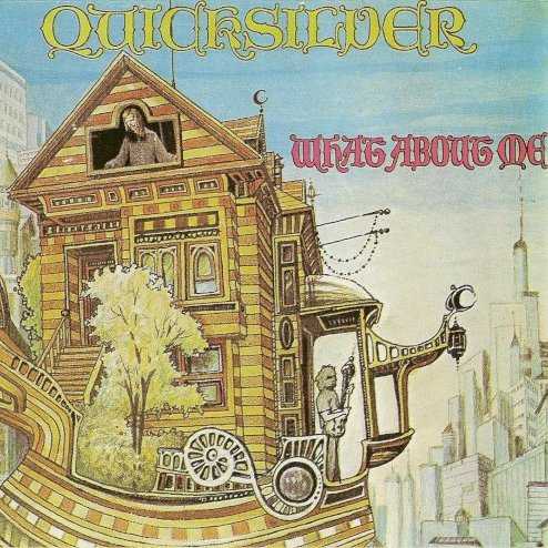 Allmusic album Review : Musically, there is little to delineate the fifth long-player from Quicksilver Messenger Service, What About Me, from their previous effort, Just for Love. Not surprisingly, material for both was initiated during a prolific two-month retreat to the Opaelua Lodge in Haleiwa, HI, during May and June of 1970. The quartet version of Quicksilver Messenger Service -- which had yielded the bands first two LPs -- expanded once again to include Dino Valenti (aka Chester A. Powers, Chet Powers, and most notably on this album, Jesse Oris Farrow) as well as British session keyboardist Nicky Hopkins. The additional talents of Mark Naftalin (keyboards) were incorporated when Hopkins was unavailable. This began his short stint with Quicksilver Messenger Service, which lasted through their sixth LP, Quicksilver (1972). The most apparent change in Quicksilver Messenger Services sound can be directly attributed to the return of Valenti. The group has departed the long, free-flowing improvisations that prevailed on both their self-titled debut and follow-up, Happy Trails. The songs are now shorter and more notably structured, with an added emphasis on Valentis compositions. The title track, "What About Me," became an ethical and sociological anthem with challenging and direct lyrical references to the political and social instability of the early 70s. Valenti, whose songwriting credits on this disc are both numerous and attributed to his Farrow persona, also comes up with some passable introspective love songs, such as "Baby Baby" and "Long Haired Lady," as well as a couple of interesting collaborations with Gary Duncan (bass/vocals). The psychedelic samba "All in My Mind" also highlights the often overlooked percussive contributions from Jose Reyes. Two of the more distinguished entries on What About Me are John Cipollinas raunchy blues instrumental "Local Color" -- replete with a driving backbeat reminiscent of their take on the Robert Johnson standard "Walkin Blues" -- as well as Nicky Hopkins emotive "Spindrifter."