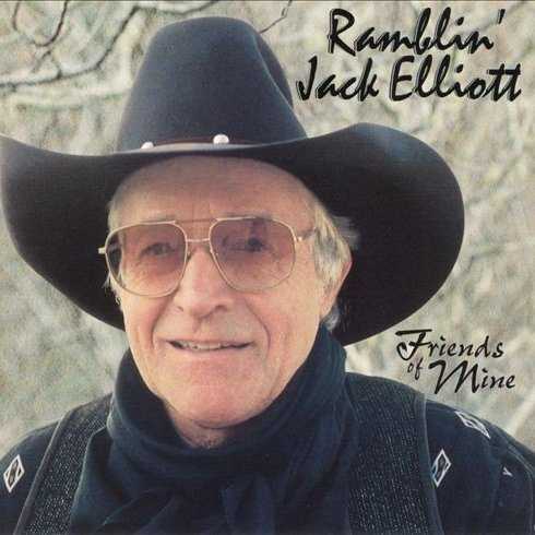 Allmusic album Review : Ramblin Jack Elliotts first album for Hightone, Friends of Mine, is a thoroughly enjoyable collection of duets (and one trio) produced by Roy Rogers. Theres a loose, intimate atmosphere on Friends of Mine that is instantly appealing, and his selection of singing partners -- Emmylou Harris and Nanci Griffith, Peter Rowan, Tom Waits, John Prine, Jerry Jeff Walker, Arlo Guthrie, Rosalie Sorrels, Guy Clark, and Bob Weir -- is smart, since each singer helps bring out the best in Elliott. Its an excellent latter-day effort from Elliott that confirms his status as a legendary folksinger.