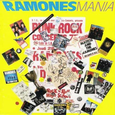 Allmusic album Review : Ramones Mania is a relentless collection of 30 tracks from the Ramones first ten albums, ranging from the classic Ramones to the less-than-classic Halfway to Sanity. Although not all of their great 70s songs are included, it boils down the highlights from the inconsistent 80s albums quite effectively, making it a useful summation of their peak period, even if the sequencing is not chronological.