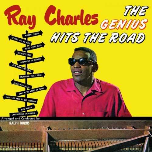 Allmusic album Review : In keeping with his jazz/pop crossover ambitions, Ray Charles decided to record a concept album of sorts with a dozen songs devoted to various parts of the U.S. -- "Alabamy Bound," "Georgia on My Mind," "Moonlight in Vermont," "California, Here I Come," "Blue Hawaii," and more. The crossover vibe is further heightened by the brassy big-band arrangements, and material from the likes of Al Jolson and Hoagy Carmichael. It sounds a bit corny now, with an in-your-face gung-ho cheer. But it did what Charles wanted it to do, reaching the Top Ten of the album charts, and spinning off a big hit with "Georgia on My Mind." Richie Unterberger