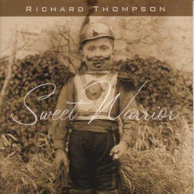 Allmusic album Review : After being given his walking papers by Capitol Records in 2000, Richard Thompson has taken a modest approach to his subsequent studio releases, 2003s The Old Kit Bag (a purposefully spare trio set) and 2005s Front Parlour Ballads (an acoustic collection recorded in Thompsons home studio). But Thompson seems to have relaxed a bit with 2007s Sweet Warrior, which boasts a more expansive sound and ambitious reach than those two albums. Produced by Thompson with his longtime aide de camp Simon Tassano, Sweet Warrior more clearly recalls 1991s Rumor and Sigh than any of Thompsons other albums; it lacks the high gloss of Mitchell Frooms production on that disc, but the broad dynamic between upbeat and dour numbers and the thematic sweep of these 14 songs certainly suggest Thompson was thinking big while making this album, and it suits him. Thompson is able to play his traditional theme of romance on the rocks for laughs on this set with the witty "Needle and Thread" and the droll but pointed "Mr. Stupid," while the sax-infused "Bad Monkey" is downright rollicking and the ska-influenced offbeat of "Francesca" is slinky and sensual. At the same time, Thompson digs deep into more serious themes, especially on the striking "Dads Gonna Kill Me," a tense first-person tale of a soldier on patrol in Iraq, and while a very different sort of combat frames "Guns Are the Tongues," its story of a dull-witted boy turned against his own interests is equally compelling; both songs show Thompsons narrative skill and gift for wordplay are as strong as ever. Producer Thompson gives guitarist Thompson just the right amount of room to show off his estimable skills on these sessions, and the core band -- bassists Danny Thompson and Taras Prodaniuk, drummer Michael Jerome, and rhythm guitarist Michael Hays -- is as strong and versatile as one could hope for. At 68 minutes, Sweet Warrior feels just a bit overstuffed, especially given the simplicity of its immediate predecessors, but theres a hefty portion of fine songs and masterful playing here, and no one who has ever succumbed to Richard Thompsons magic should pass this up.