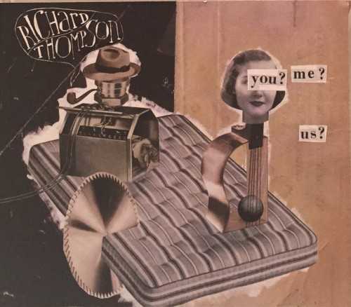 Allmusic album Review : On the surface, you? me? us? appears to be a major statement from Richard Thompson. Spread out over two discs, the budget-priced album features 19 tracks, separated into an electric ("Voltage Enhanced") disc and an acoustic ("Nude") disc, which each runs around 40 minutes; "Razor Dance" and "Hide It Away" appear on both discs. Despite its appearance, you? me? us? isnt one of Thompsons major works. What sinks the album isnt the songs -- as always, Thompson has written a handful of gems -- but Mitchell Frooms production. Frooms gauzy, pseudo-experimental approach masks the songs in an impenetrable haze, which neither Thompsons guitar nor his voice can cut through. There is no texture to the albums sound -- it is mushy and colorless, which cuts away at the heart of Thompsons direct, emotional songs. If the songs on you? me? us? were given the simple, direct production they deserve, it would have been a completely different, more compelling experience. As it stands, its a wildly uneven and unengaging listen, like the great majority of the Froom-produced Richard Thompson records.