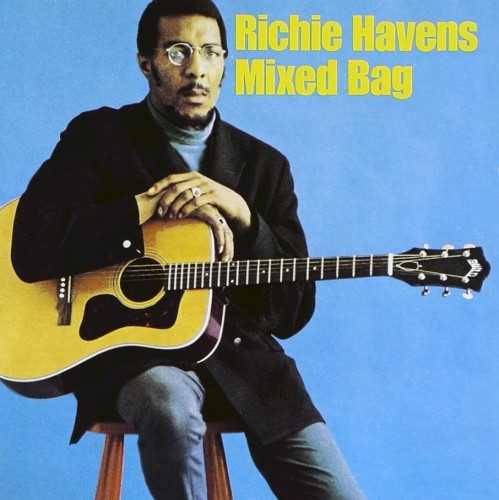 Allmusic album Review : Richie Havens finest recording, Mixed Bag captures the essence of his music and presents it in an attractive package that has held up well. A close listen to lyrics like "I Cant Make It Anymore" and "Morning, Morning" reveals sadness and loneliness, yet the music is so appealingly positive that a listener actually comes away feeling uplifted. In fact, on most of the songs on this album, its the sound of Havens distinctive voice coupled with his unusual open-E guitar tuning, rather than the specific lyrical content of the songs, that pulls the listener in. The six-and-a-half minute "Follow" is structured like a Dylan composition in the "Hard Rain" mode, with its memorable verse-ending refrain, "Dont mind me cause I aint nothin but a dream." Both "Sandy" and "San Francisco Bay Blues" have a jazzy feel, while the aforementioned "I Cant Make It Anymore" would not have been out of place in a movie soundtrack or pop radio playlist of the time. "Handsome Johnny," one of Havens best known songs as a result of the Woodstock film, is a classic anti-war ballad, stoked by the singers unmistakable thumb-chorded guitar strumming. Mixed Bag winds up with a soulful cover of Dylans "Just Like a Woman" and an electric piano-propelled take on the Lennon-McCartney classic, "Eleanor Rigby."