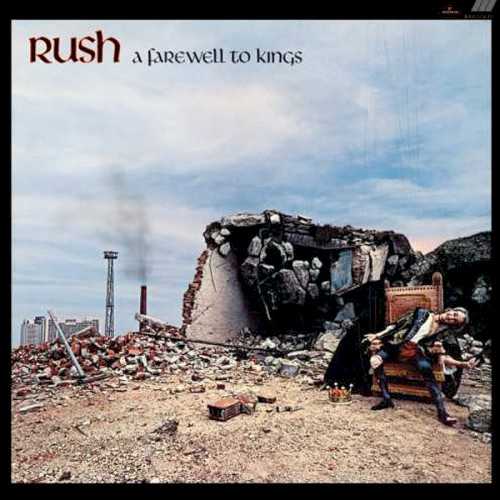 Allmusic album Review : On 1977s A Farewell to Kings it quickly becomes apparent that Rush had improved their songwriting and strengthened their focus and musical approach. Synthesizers also mark their first prominent appearance on a Rush album, a direction the band would continue to pursue on future releases. With the popular hit single "Closer to the Heart," the trio showed that they could compose concise and traditionally structured songs, while the 11-minute "Xanadu" remains an outstanding accomplishment all these years later (superb musicianship merged with vivid lyrics help create one of Rushs best all-time tracks). The album-opening title track begins with a tasty classical guitar/synth passage, before erupting into a powerful rocker. The underrated "Madrigal" proves to be a delicately beautiful composition, while "Cinderella Man" is one of Rushs few songs to include lyrics penned entirely by Geddy Lee. The ten-minute tale of a dangerous black hole, "Cygnus X-1," closes the album on an unpredictable note, slightly comparable to the two extended songs on 1975s Caress of Steel. A Farewell to Kings successfully built on the promise of their breakthrough 2112, and helped broaden Rushs audience on both sides of the Atlantic Ocean.