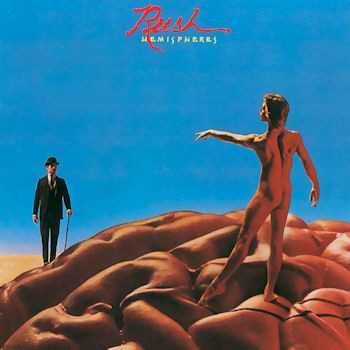 Allmusic album Review : Rush began life as a power trio in the Led Zeppelin/heavy rock mode. Over the years the band refined their musical vision as they gained both instrumental and conceptual facility. 1978s HEMISPHERES marks their transition from heavy riff-mongers to full blown art-rockers. Lee, Lifeson and Peart employ a number of tricks from the prog-rock bag here; (very) extended songs, multi-part suites, long instrumental passages, rapidly shifting tempos and time signatures, complicated unison riffs and synthesizer orchestrations. Its to Rushs credit that these elements enhance their sound instead of obscuring it. In fact, "La Villa Strangiato" would become one of the bands best-loved 70s efforts and a long-standing concert favorite.