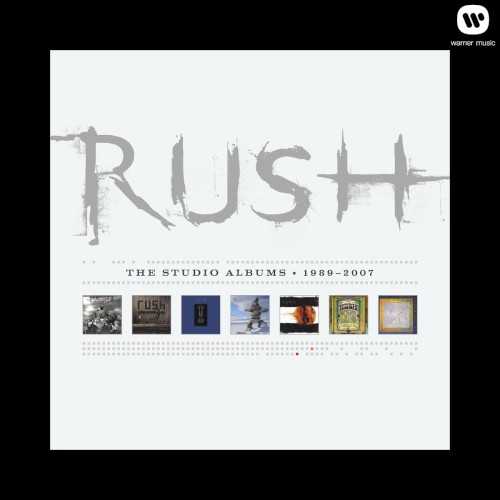 Allmusic album Review : Exploring the bands return to a more guitar-heavy sound from their synth-drenched experiments in the 80s, The Studio Albums: 1989-2007 is a seven-album box set from Canadian prog icons Rush. Featuring 1989s Presto, 1991s Roll the Bones, 1993s Counterparts, 1996s Test for Echo, a remixed version of 2002s Vapor Trails, their 2004 covers album Feedback, and 2007s Snakes & Arrows, the set follows the band as Lifeson began to reassert himself, bringing the guitar to the forefront while the electronic elements began to take on more of a supporting role in the bands sound. Of most interest to Rush fans will be the remixed version of Vapor Trails, which finds the band and producer David Bottrill returning to rework one of the victims of the "loudness wars" that resulted in so many albums from that period being mixed and mastered far too loudly, crushing the dynamics and adding noise where it didnt belong. While die-hard Rush fans will no doubt own all of these records already, The Studio Albums: 1989-2007 is a perfect opportunity for casual fans familiar with the bands earlier, more celebrated work to dive into Rushs output during an era that found the band continuing to do what they do best, while the rest of the world was dealing with the rise and fall of grunge and the return of the boy band.