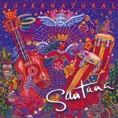 Allmusic album Review : Santana was still a respected rock veteran in 1999, but it had been years since he had a hit, even if he continued to fare well on the concert circuits. Clive Davis, the man who had signed Santana to Columbia in 1968, offered him the opportunity to set up shop at his label, Arista. In the tradition of comebacks and label debuts by veteran artists in the 90s, Supernatural, Santanas first effort for Arista, is designed as a star-studded event. At first listen, there doesnt seem to be a track that doesnt have a guest star, which brings up the primary problem with the album -- despite several interesting or excellent moments, it never develops a consistent voice that holds the album together. The fault doesnt lay with the guest stars or even with Santana, who continues to turn in fine performances. Theres just a general directionless feeling to the record, enhanced by several songs that seem like excuses for jams, which, truth be told, isnt all that foreign on latter-day Santana records. Then again, the grooves often play better than the ploys for radio play, but thats not always the case, since Lauryn Hills "Do You Like the Way" and the Dust Brothers-produced, Eagle-Eye Cherry-sung "Wishing It Was" are as captivating as the Eric Clapton duet, "The Calling." But that just confirms that Supernatural just doesnt have much of a direction, flipping between traditional Santana numbers and polished contemporary collaborations, with both extremes being equally likely to hit or miss. That doesnt quite constitute a triumph, but the peak moments of Supernatural are some of Santanas best music of the 90s, which does make it a successful comeback.