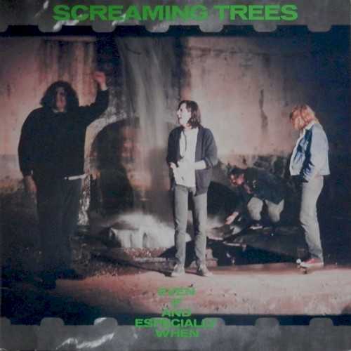 Allmusic album Review : By essentially "repeating the language of the land and the sky," the Screaming Trees accurately portray the organic spirit of the Pacific Northwest. On tracks such as "Cold Rain" and "In the Forest" their narrative landscapes are not only expressed by the seasoned voice of Mark Lanegan but also by the rich complexity of their song structures. While drummer Mark Pickerel and guitarists Gary Lee and Van Conner provide the energy of a classic garage band, producer Steve Fisk molds their groundwork and pop sensibilities into the realms of proto-grunge. Along with fellow SST labelmates Sonic Youth and Dinosaur Jr., the Screaming Trees served as true pioneers of the burgeoning genre. With distorted guitars and meaningful poetics becoming the norm of the late 80s, Even If and Especially When stands as a commendable album and a telling preview of what was to later come from the Seattle scene.