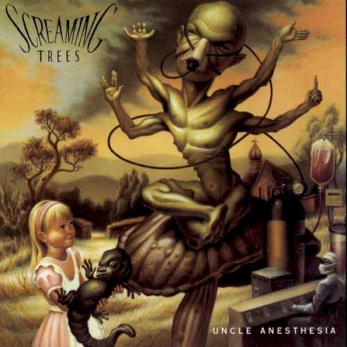 Allmusic album Review : After a long career with independent label SST, the Screaming Trees arrived at Epic Records with little fanfare (and would leave in much the same way) with 1991s Uncle Anesthesia. Produced by Soundgardens Chris Cornell and metal specialist Terry Date, the album lurches to its feet on the military shuffle of "Beyond This Horizon." Despite offering a few glimpses of the groups punkier side -- "Story of Her Fate," "Alice Said," "Time for Light" -- most of the material emphasizes the Trees mellower inclinations. As its title and disturbing, Alice in Wonderland-inspired cover artwork would suggest, the album also finds the band delving deeper and deeper into their psychedelic tendencies. Gary Lee Conners lysergic guitar textures gently frame Mark Lanegans rough, whiskey-drenched vocals on such highlights as the title track, "Caught Between," and "Something About Today." And while "Bed of Roses" and "Lay Your Head Down" betray a strong R.E.M. influence, songs like "Before We Arise," "Closer," and "Disappearing" (with its Mexican funeral horn section) possess a sense of despair and hopelessness that only Lanegans voice can convey. The last album to feature original drummer Mark Pickerel, Uncle Anesthesia also set the stage for the bands breakthrough, Sweet Oblivion.