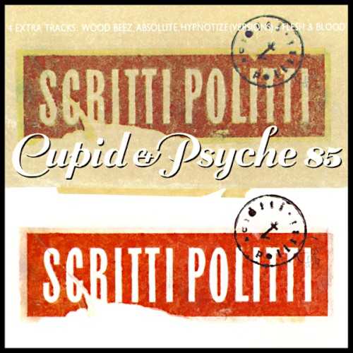 Allmusic album Review : On their second album, Scritti Politti essentially was Green Gartside, who directed drummer Fred Maher, keyboardist David Gamson, and a multitude of studio musicians through a state-of-the-art, immaculately constructed set of catchy synth pop on Cupid & Psyche 85. The results are as impressive as Songs to Remember and produced the hit singles "Perfect Way" and "Wood Beez (Pray Like Aretha Franklin)."