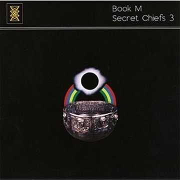 Allmusic album Review : A third installment in the series of Secret Chiefs 3 records, known by many as Mr. Bungle minus Mike Patton. Once again, the band proves that they command an amazing grip on their musical reigns, executing flawlessly tight arrangements, even if they are extremely peculiar. Book M is mostly the brainchild of masterful guitarist Trey Spruance, as bassist Trevor Dunn was absent for a great deal of the project, probably having something to do with his involvement in the wickedly genius Fantomas. Book M is mostly made up of Indian/Asian-sounding melodies overlayed with wildly cavorting techno rhythms and a tiny bit of metal, infused with a sense of mystery and paranoia from the thematic artwork based on number theory and assumedly Hindu belief systems. The production and musicianship here is top-notch; the question is: Just how many people are interested in listening to a skewed version of Indo-Pak music? book_m