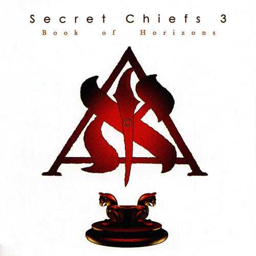 Allmusic album Review : Secret Chiefs 3s first three studio albums were not exactly stripped-down affairs, but Book of Horizons is by far an ambitious release. The first volume of a planned three-part series of albums, Horizons is set up to resemble a compilation of bands, the catch being that all of these bands are headed by SC3 leader Trey Spruance. The six bands, which have two or three songs each on this album, encompass pretty much the full range of SC3s previous stylistic forays, including the funeral ballads and marches of the Forms; the orchestral, Persian-themed rock hybrids of Ishraqiyun; the time-traveling surf-rock of UR; the electro-acoustic collages of Electromagnetic Azoth; the extreme death metal band Holy Vehm; and the sweeping film music homages of Traditionalists. These "bands" are not physically separate entities so much as they are distinct concepts, since musicians overlap from one band to the next, and can change from song to song within each band. In any case, this separation of SC3s many diverse elements into distinct bands has led to more extreme song-to-song contrasts than on any earlier SC3 release. The two Holy Vehm songs are heavier than anything Spruance has ever released, while the more linear, melodic numbers (Traditionalists Morricone-esque "The Exile," the Forms "The End Times," URs surf-tinged cover of the Exodus theme) rank as his most lavishly orchestrated productions. In between these extremes lies the Devo-esque surf-rock of URs "Anthropomorphosis: Boxleitner" (a worthy sequel to "White As They Come" from First Grand Constitution and Bylaws), the reverb-drenched Afghani folk-metal of Ishraqiyuns "The 3," and Forms stunning closer "Welcome to the Theatron Animatrique" -- which sounds like the sort of orchestral film music that should be coming out of Hollywood circa 2004. Remarkably, given the huge orchestrations on so many of the tracks, there are only two samples on the entire record; all of the string sections, choirs, and such were the result of marathon overdub sessions à la Mr. Bungles California. Even so, the album doesnt sound like it was labored over or artificially assembled, with the exception of the intentionally cut-and-pasted tracks by Electromagnetic Azoth and a few of the harsher edits on Holy Vehms "Hypostasis of the Archon." And unlike Book M, which felt stiff and mechanical in spots, and California, which occasionally lacked the songwriting material to match the lavish production, Horizons comes through with soulful performances and top-shelf material on nearly every track (Ishraqiyuns "The Four" doesnt quite get off the ground like the other songs). The jarring juxtapositions between a few of the songs here disrupt the flow of the album here and there, a side effect of the compilation approach. Minor quibbles aside, this is a frequently jaw-dropping album that should silence Spruances anti-Bungle critics and, more importantly, challenge and entertain devoted fans of his past work. book_of_horizons