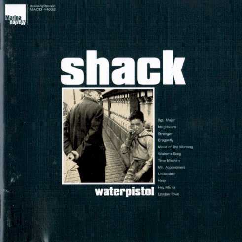 Allmusic album Review : The genesis of Waterpistol is one of the most convoluted in all of indie pop, and its one of the genres most legendary stories. The album was recorded in 1991, but (shades of Tater Totzs Alien Sleestacks from Brazil) the master tapes were destroyed when the studio caught fire. All was not lost, however, as producer Chris Allison had made a DAT safety copy before he left for an American vacation. Unfortunately, not knowing about the fire, Allison inadvertently left his DAT in his rental car. Amazingly, he was able to track it down with the help of the car rental company, but given that Shacks record company had gone under and the band had split up in the interim, the album didnt come out until the German label Marina Records rescued it in 1995. Like an acoustic-oriented version of the first Stone Roses album (or perhaps a less 60s-obsessed Las), Waterpistol mixes shimmering jangle pop tunes with leader Michael Heads alternately wistful and depressive lyrics. Melancholy without being overwhelmingly sad, Waterpistol includes a number of remarkably strong songs, like the relatively cheery "Mood of the Morning" and the achingly wistful ballads "Undecided" and "London Town," all of which top anything Heads previous combo, the Pale Fountains, managed. Though its non-release at the time was an exacerbating influence on Heads temporary descent into drugs and depression, Waterpistol is one of those rare "lost" albums thats actually as good or better than the hype suggests. This may actually be better than the more lauded H.M.S. Fable.